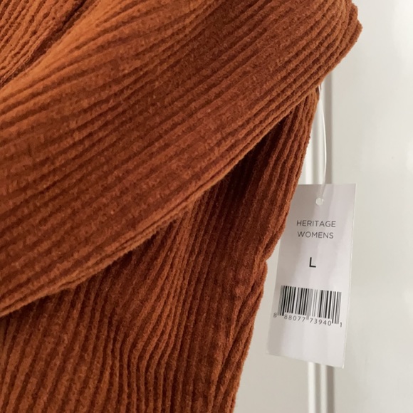 COPY - Size L NWT Dip Corduroy jacket Burnt Sienna - Picture 3 of 6